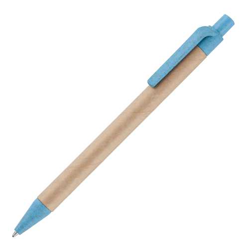 Ayr Card Ball Pen With Wheat Trim